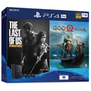 Console Playstation 4 Pro 1 Terabyte Novo + 2 Controles + God Of War 4  + The Last Of Us