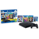 Console Playstation 4 Slim  1TB Edição Family Novo + 2 Controles + 4 Jogos