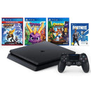 Console Playstation 4 Slim  1TB Edição Family Novo + 2 Controles + 4 Jogos