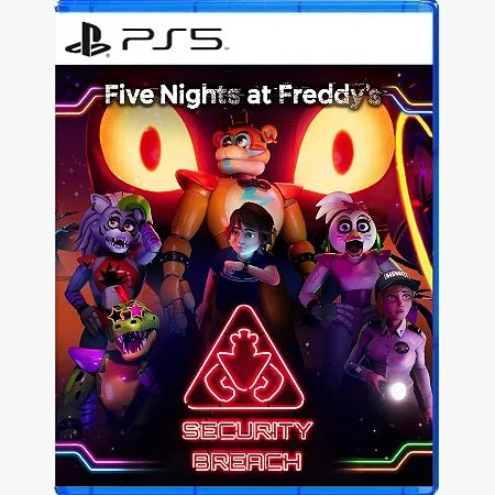 FIVE NIGHTS AT FREDDY'S SECURITY BREACH - PS5 - Mídia Física