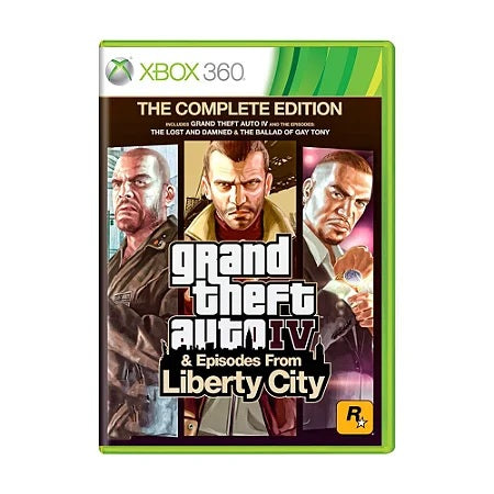 Jogo Grand Theft Auto IV (GTA 4)  Xbox 360 - Mídia Física