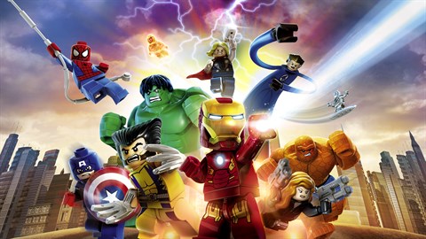Jogo LEGO Marvel Super Heroes  Xbox 360 - Mídia Física
