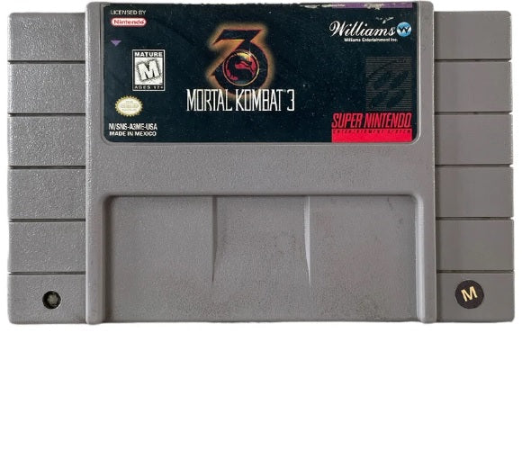 Jogo Mortal Kombat 3 - SNES