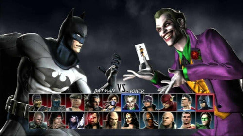 Jogo Mortal Kombat Vs. DC Universe - Xbox 360 Mídia Física