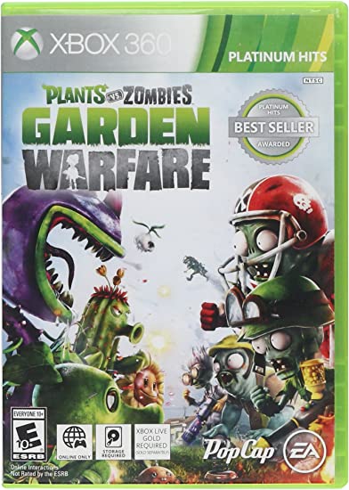 Jogo Plants Vs. Zombies: Garden Warfare - Xbox 360 Mídia Física
