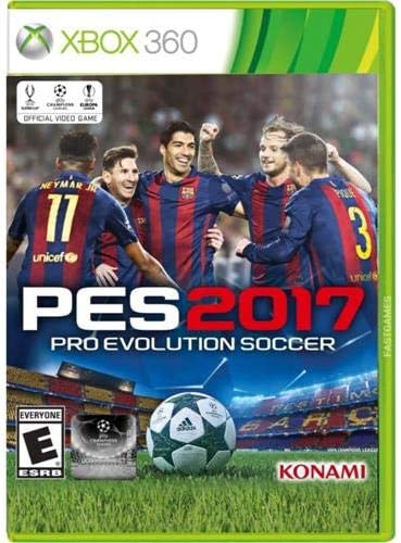 Jogo Pro Evolution Soccer 2017 (PES 17) - Xbox 360 Mídia Física
