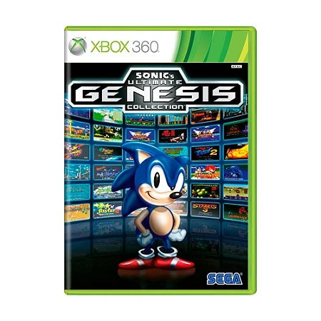 Jogo Sonic's Ultimate Genesis Collection - Xbox 360 Mídia Física