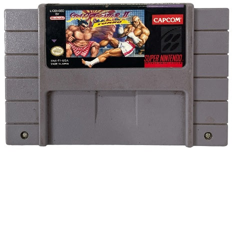 Jogo Street Fighter Turbo II - SNES