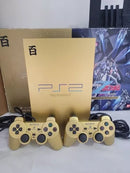 Playstation 2 Edição  Gundam Z Ps2 Fat Gold Dourado + 10 Jogos