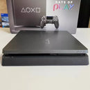 Playstation 4 Slim 1tb Edição Days Of Play Seminovo Garantia E Nf - Ps4 Slim Edição Days Of Play + 3 Jogos